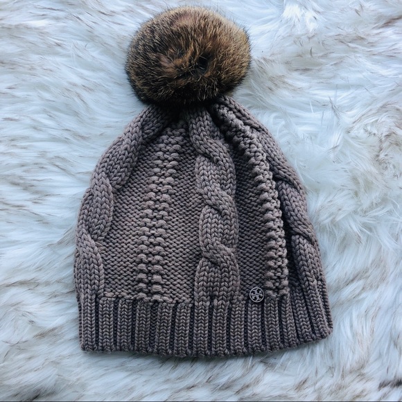 tory burch beanie